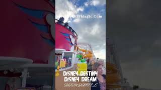 🚢Horn Battle- Disney Destiny vs Disney Dream - Melissa@CrazyImaginationTravel.Com #disneycruise