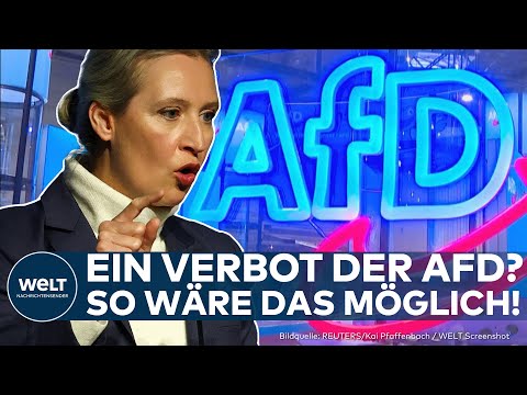 Video Thumbnail: VERFASSUNGSSCHUTZ: Verbot der AfD? So wäre das möglich! Weidel und Chrupalla kündigen Widerstand an