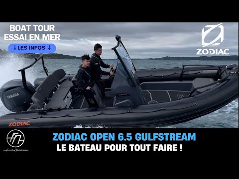 ZODIAC Open 6.5 Gulfstream - BOAT TOUR - The rigid inflatable boat for everything!