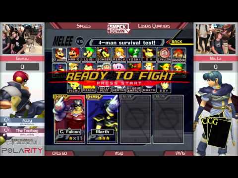 CFLS60 - Gahtzu (CFal) vs  Mr. Lz (Marth)