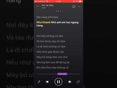 Lyrics Khu Tao Sống - Wowy, Karik