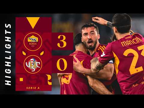 ROMA 3-0 CREMONESE | SERIE A HIGHLIGHTS 2025-26