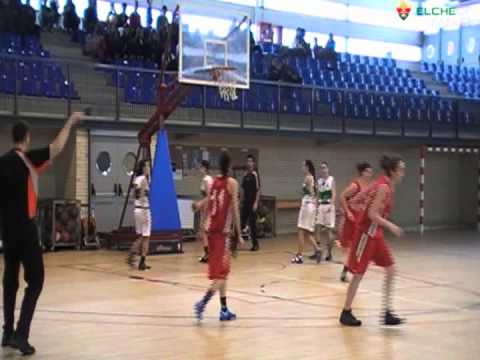 Elche CF Zinda 52-64 CD Crevibasket. Senior femenino autonómico