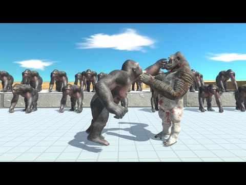 How many Giants Goro does it take to complete the deadly path? ► Animal Revolt Battle Simulator
