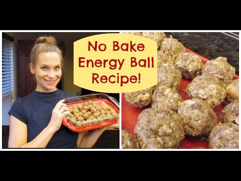 No Bake Healthy Energy Ball Recipe