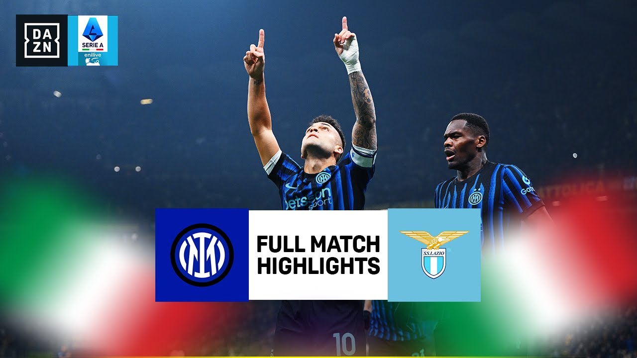 Inter Milan vs Lazio | Lega Serie A Highlights | Matchday 11 | 2025-2026