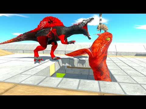 GIANT TITANOBOA TRAP - Animal Revolt Battle Simulator ARBS
