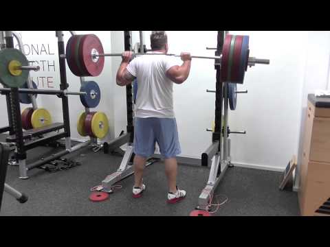 Arian Kozlicic - Back Squat 186kg