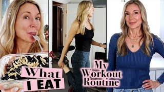 What I Eat In A Day + Exercise Routine | Spend the Day With Me | Healthy Menopause Vlog!