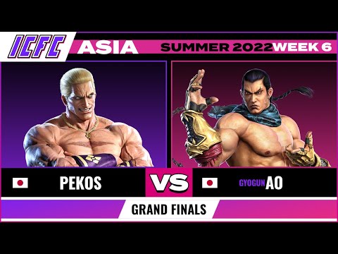 Pekos (Geese) vs Ao (Feng) - Grand Finals ICFC Asia Tekken 7 Summer 2022 Week 6