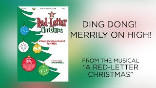 Ding Dong! Merrily on High! (Lyric Video) | A Red-Letter Christmas [Simple Christmas Kids]