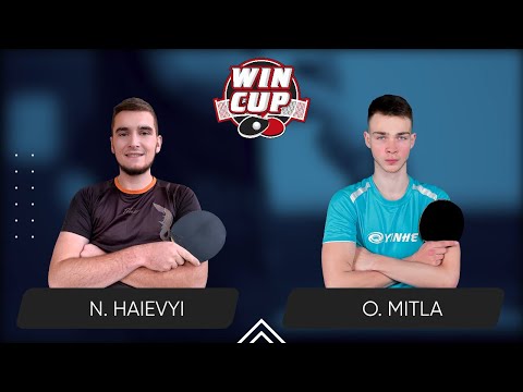 01:00 Nazarii Haievyi - Oleksii Mitla West 7 WIN CUP 28.10.2023 | TABLE TENNIS WINCUP