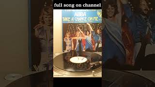 ABBA Take a chance disco super hit  #vinyl #abba #disco