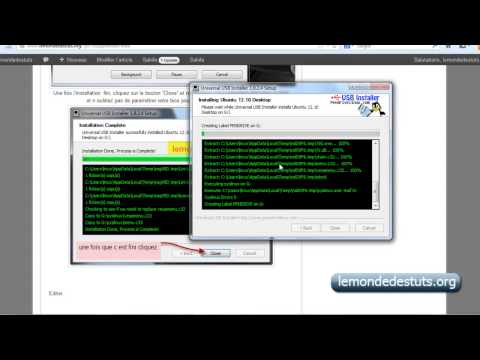 comment installer xp a partir d'un iso
