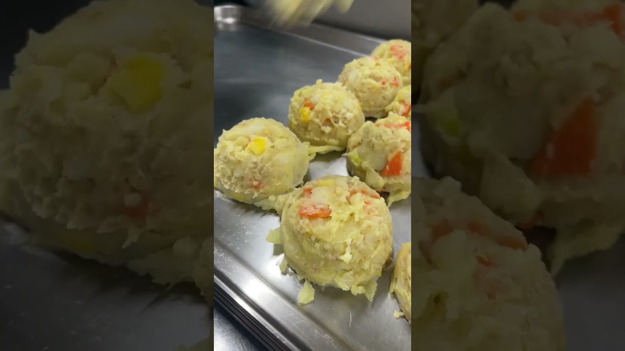 #給食 #学校給食 #カレー #コロッケ#カレーコロッケ #二階堂幼稚園