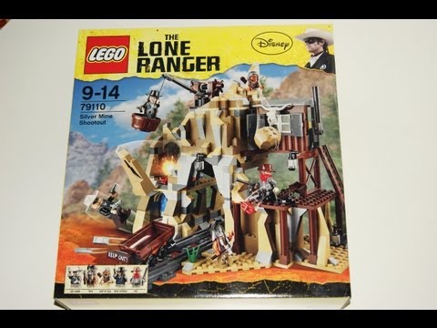Vidéo LEGO The Lone Ranger 79110 : L'attaque de la mine d'argent