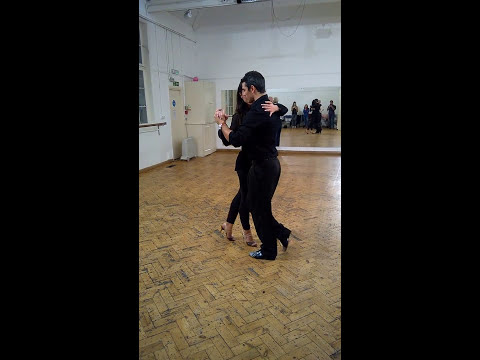 Filippo Monici y Maria Sinani Rebote LPTA Improvers lesson