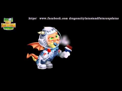 Astronaut Dragon in Dragon City