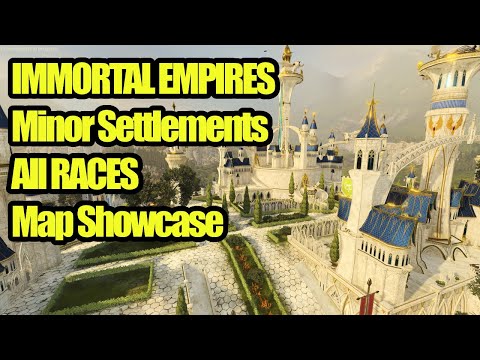 All MINOR SETTLEMENTS - Immortal Empires - Total War Warhammer 3 - Gameplay