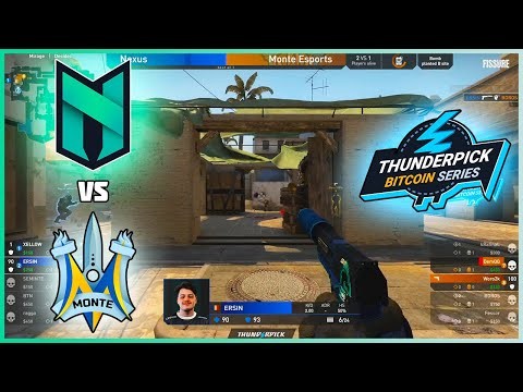 Nexus vs Monte | Thunderpick Bitcoin Series 2 - HiGHLiGHTS | CSGO