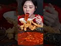 Asmr Eat With Boki Eating Tteokbboki And Fried Octopus