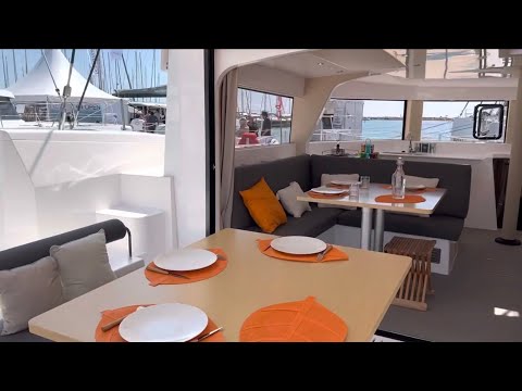 2022 Neel 47 Trimaran Sailboat Review Multihull Boat Show La Grande Motte France