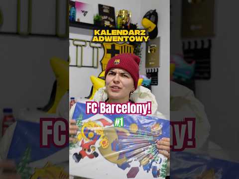otwieram kalendarz adwentowy FC Barcelony !