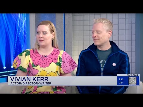 Anthony Rapp & Vivian Kerr on Pix11 Morning Show: An Inside Look at 'Scrap'