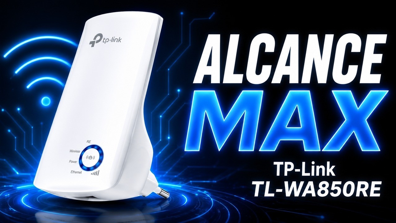 Miniatura da avaliação em vídeo de Repetidor de Sinal Wireless TP-Link TL-WA850RE 300Mbps