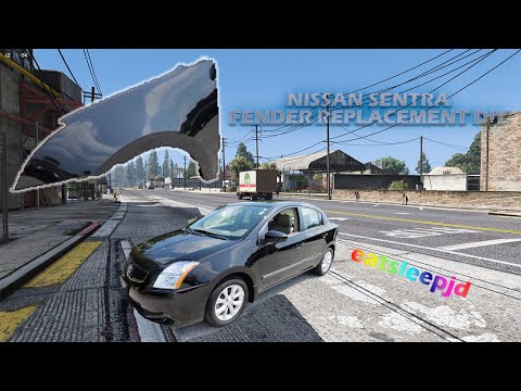 DIY How to replace a Fender -  Done on a 2010 Nissan Sentra SR