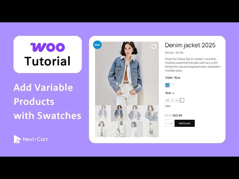 WooCommerce Tutorial: Add Variable Products with Swatches (Step-by-Step Guide)