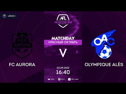 AFL22. France. Ligue 2. Day 10. FC Aurora - Olympique Alès