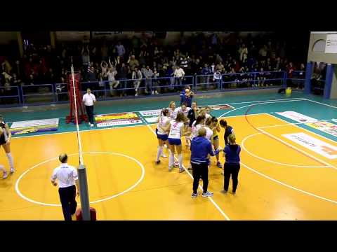 Ultimo punto del derby Edil Rossi Volley Bastia - Gecom Security Perugia