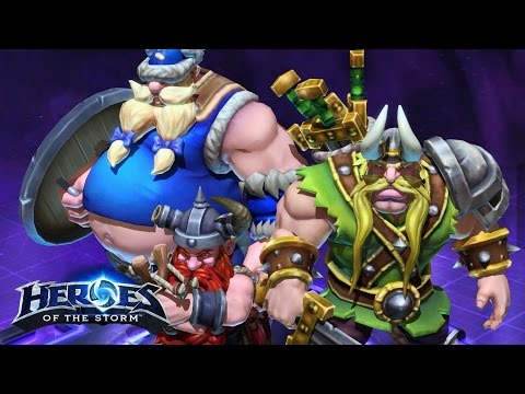 Heroes of The Storm - 40k+ EXP - Os Vikings Perdidos  (The Lost Vikings)