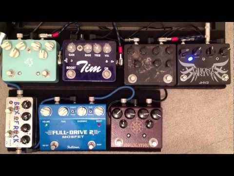 Big Overdrive Shootout 2n1 & Dual Overdrive pedal