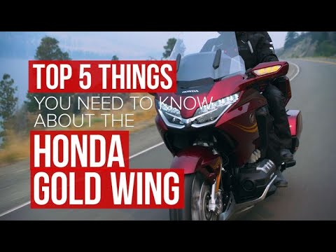 Five things you need to know about the 2018 Honda Gold Wing