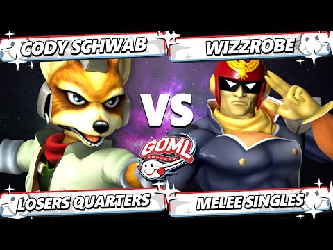 GOML 2025 TOP 8 - Wizzrobe (Captain Falcon) Vs. Cody Schwab (Fox) Smash Melee - SSBM