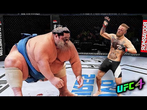 Conor McGregor vs. Old Sumo Man (EA sports UFC 4)