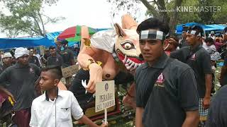preview picture of video 'Melasti 2019 di pantai pitura watubangga'