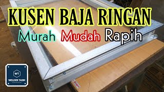 Download lagu Cara Membuat Kusen dari Baja Ringan ||kusen pintu,kusen bouvenlight,kusen jendela mp3