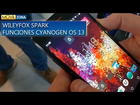 Wileyfox Spark: funciones CyanogenOS 13 (Android 6.0)