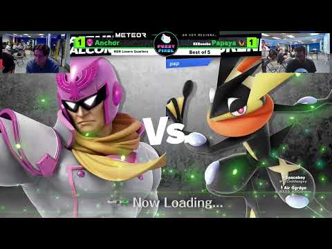 HDR | Anchor (Captain Falcon) vs Papaya (Greninja) - Losers Quarters - METEOR 2: An HDR Regional