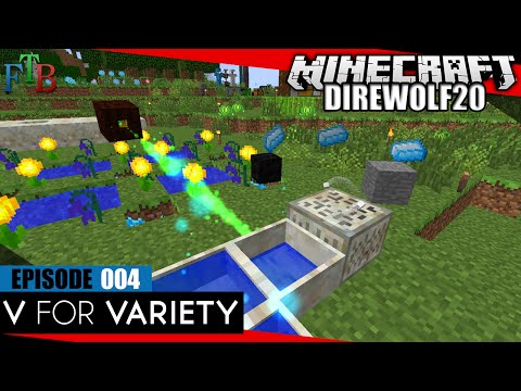 Hydroangeas & Soujourner's Sash | V for Variety - Direwolf20 FTB | SMP Modded Minecraft | E004