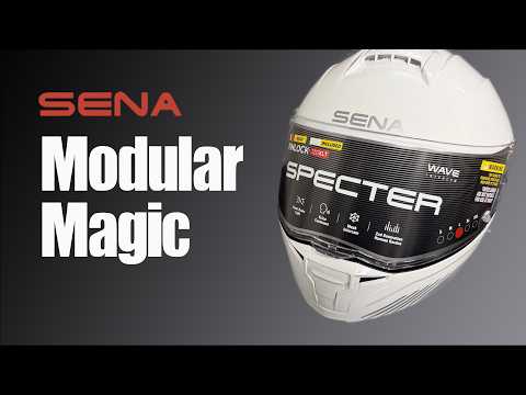 Sena Specter Review – Lightweight Modular Helmet with Bluetooth, Mesh & Harman Kardon Audio