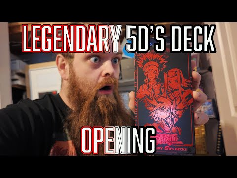 Yu-Gi-Oh! Legendary 5D's Deck Opening!