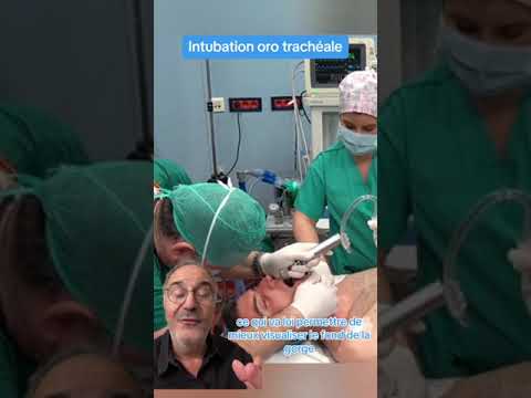 Comment se passe une anesthésie avec intubation au bloc opératoire ?