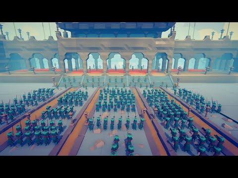 CAN 80x SAMURAI PROTECT GENERAL? - Totally Accurate Battle Simulator TABS