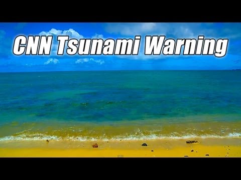 TSUNAMI HAWAII 2010 puts CNN viewers to sleep? Funny Video Spoof Hawaiian Tidal Wave Warning Alert