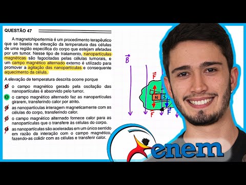 ENEM 2016 - A magnetohipertermia é um procedimento terapêutico que se baseia na elevação da temperat