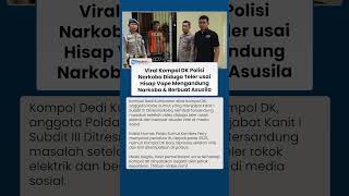 Viral Perwira Menengah Diduga Hisap Vape Mengandung Narkoba, Polda Sumut: Sudah Patsus Hari Ini